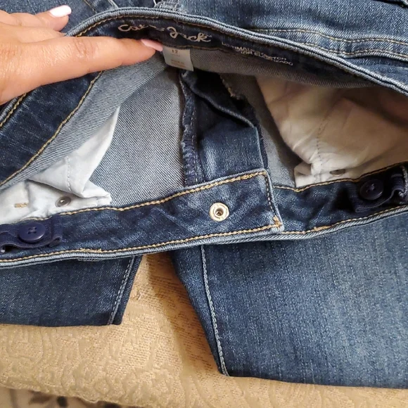 Cat & Jack Blue Skinny Jeans with Ultimate Stretch - Picture 4 of 7